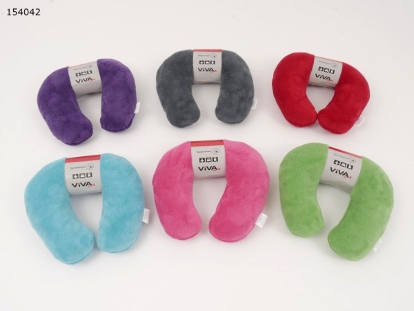 Bunte Nackenkissen Microplüsch